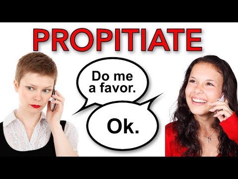 Learn English Words - PROPITIATE - Meaning, Vocabulary Lesson with Pictures and Examples